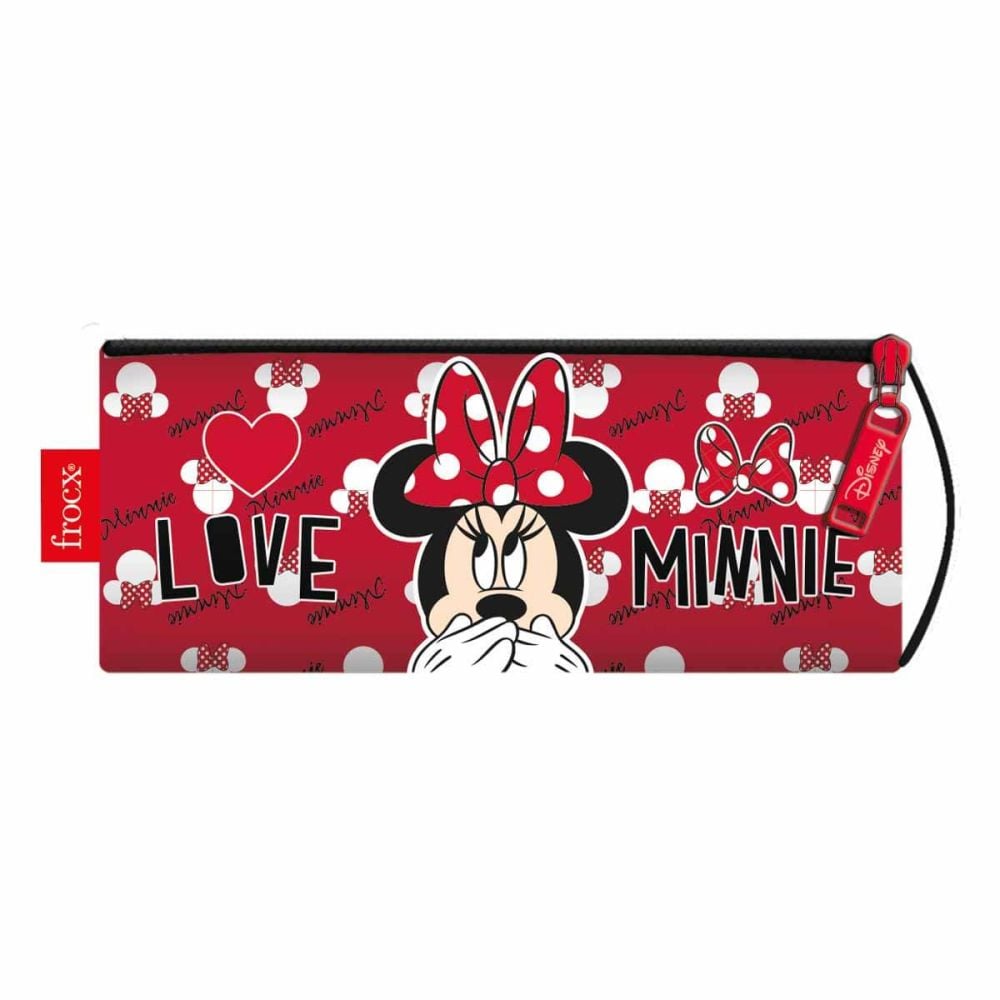 Penar cilindric cu 1 fermoar, Iconic Forever, Minnie Mouse