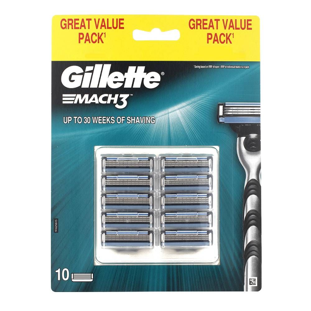 Set rezerve Gillette Mach3, 10 buc