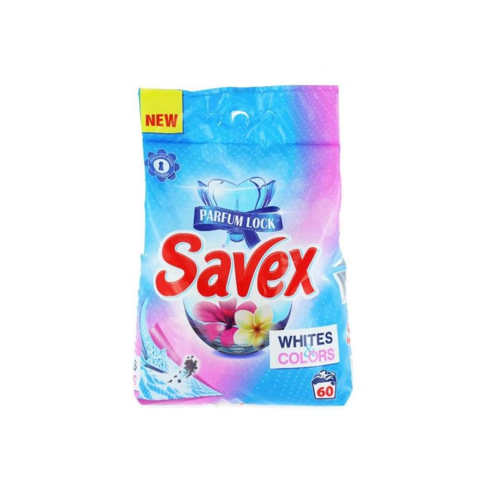 Detergent automat Savex, White Colors, 6Kg