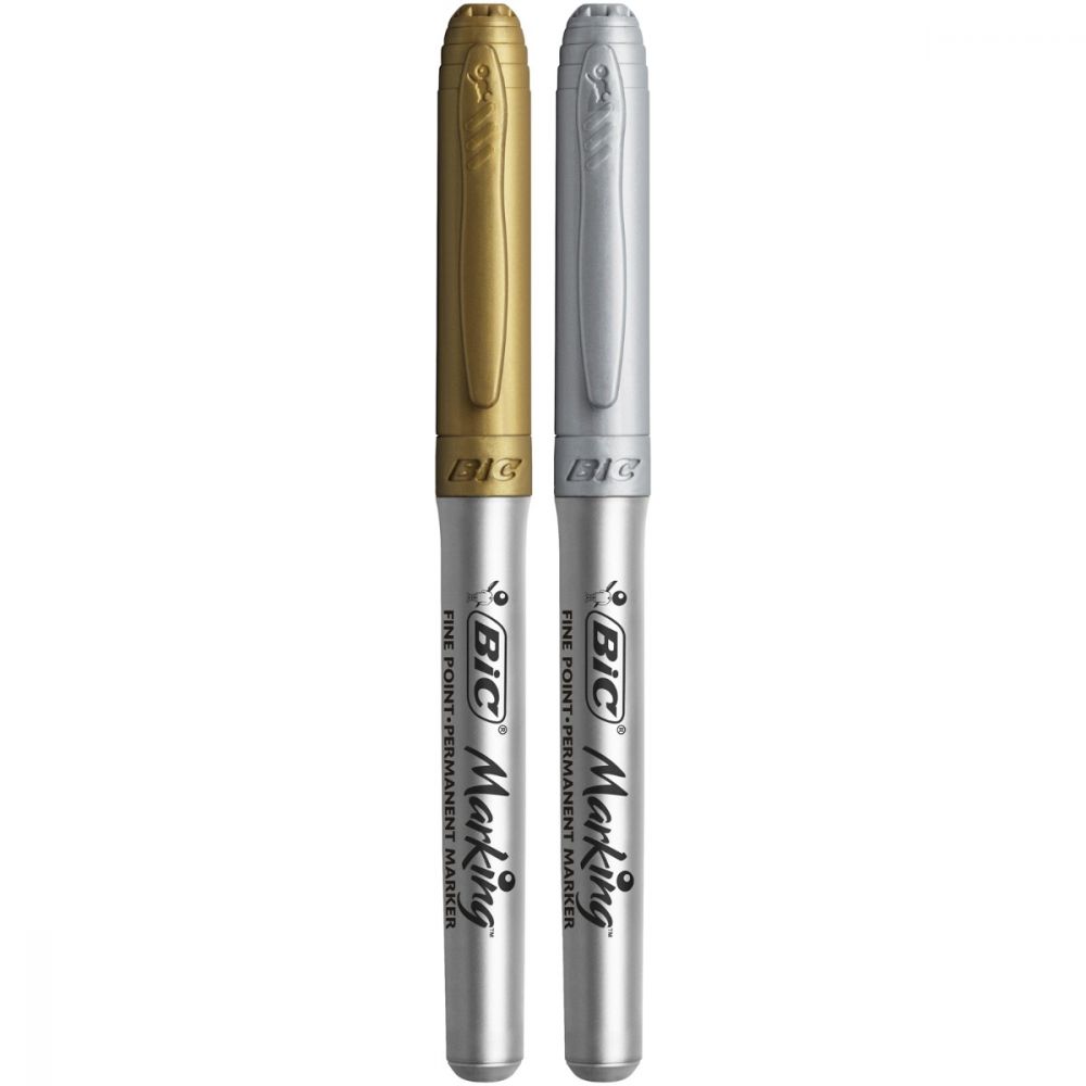 Set 2 carioci Gold and Silver Bic