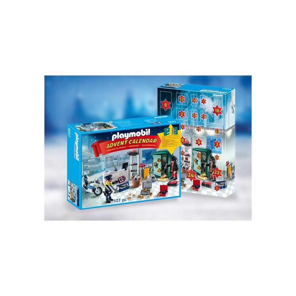 Calendar Craciun Playmobil - Operatiunea Politiei (9007)