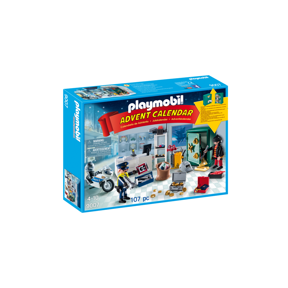 Calendar Craciun Playmobil - Operatiunea Politiei (9007)