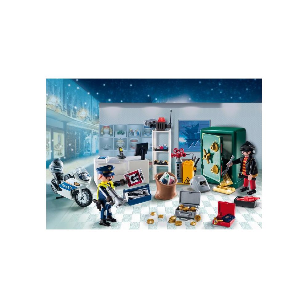 Calendar Craciun Playmobil - Operatiunea Politiei (9007)