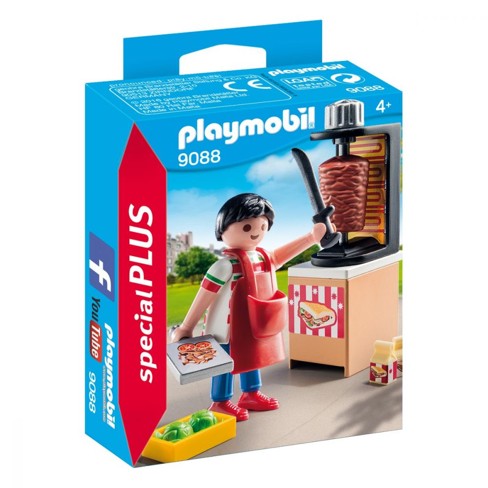 Figurina Playmobil Special Plus - Vanzator de kebab (9088)