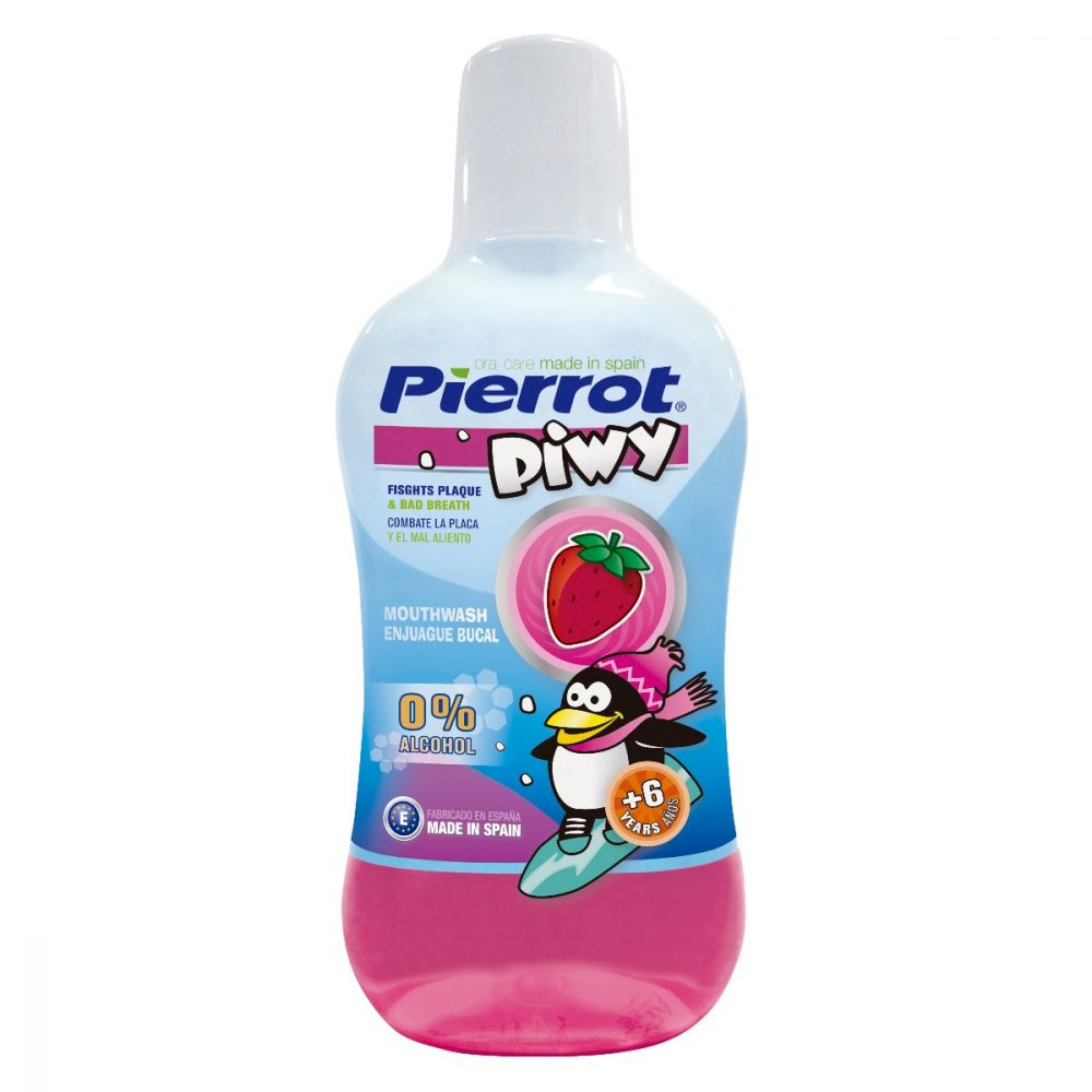 Apa de gura pentru copii Pierrot Piwy, 500 ml