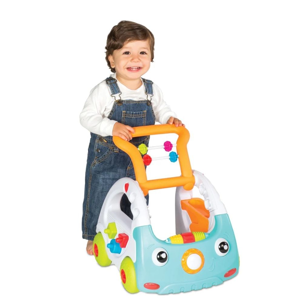 Antemergator si centru de activitati, B Kids, Discovery Car 3 in 1