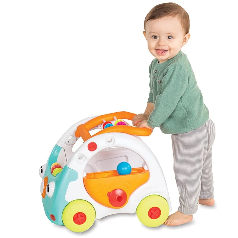 Antemergator si centru de activitati, B Kids, Discovery Car 3 in 1