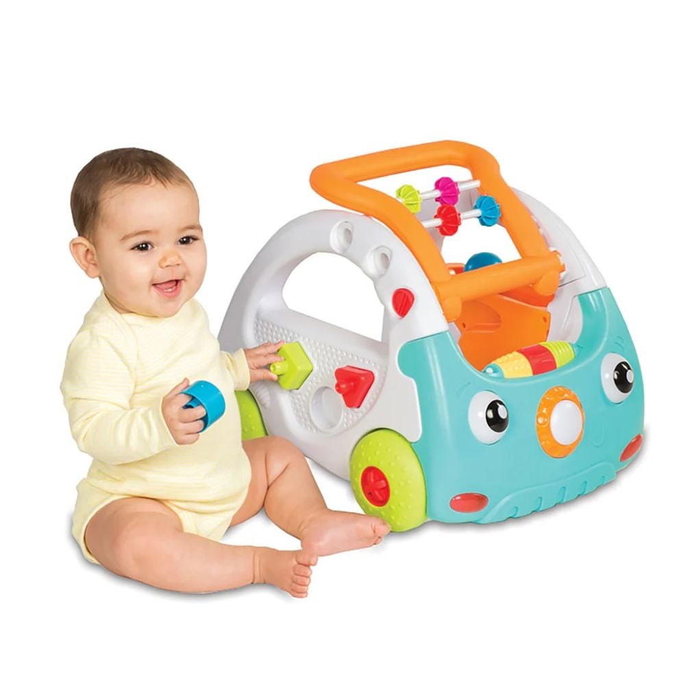 Antemergator si centru de activitati, B Kids, Discovery Car 3 in 1