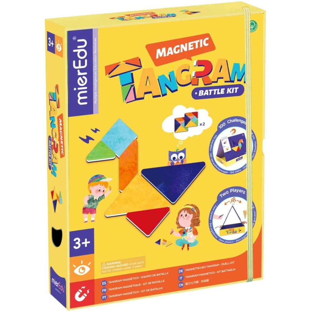 Tangram magnetic, mierEdu, Battle kit