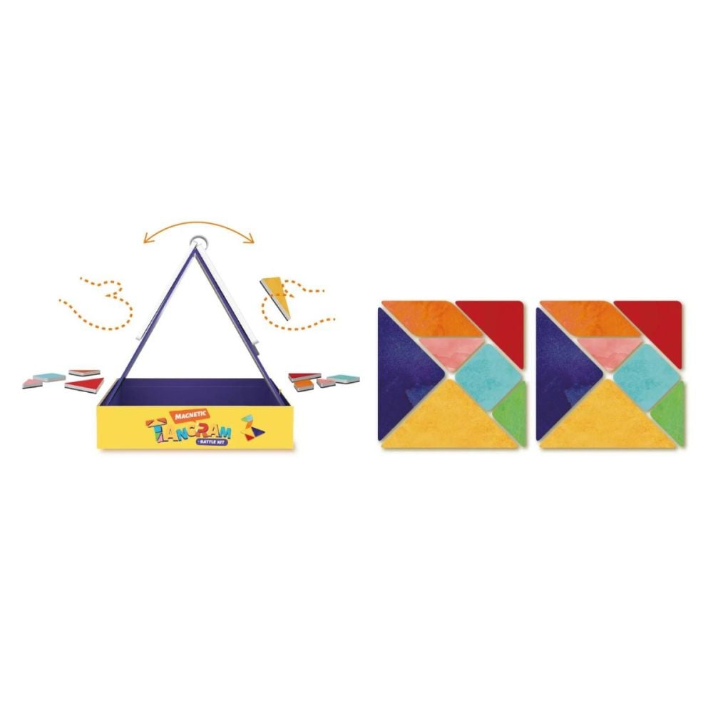 Tangram magnetic, mierEdu, Battle kit