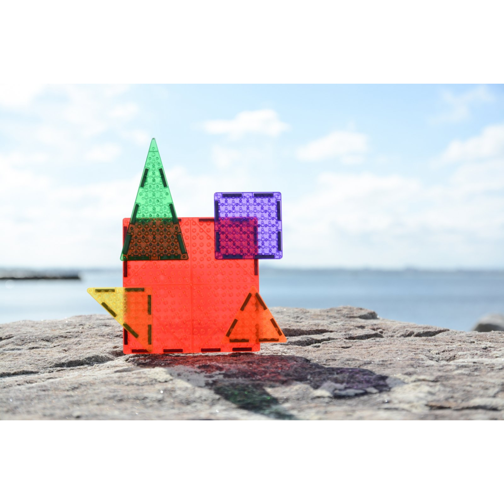 Set magnetic Magbrix, Magblox, 6 piese patrate mari