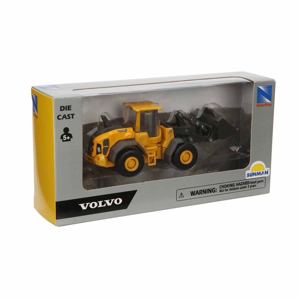Mini vehicul de constructie, New Ray, Volvo, Buldozer, 1:50