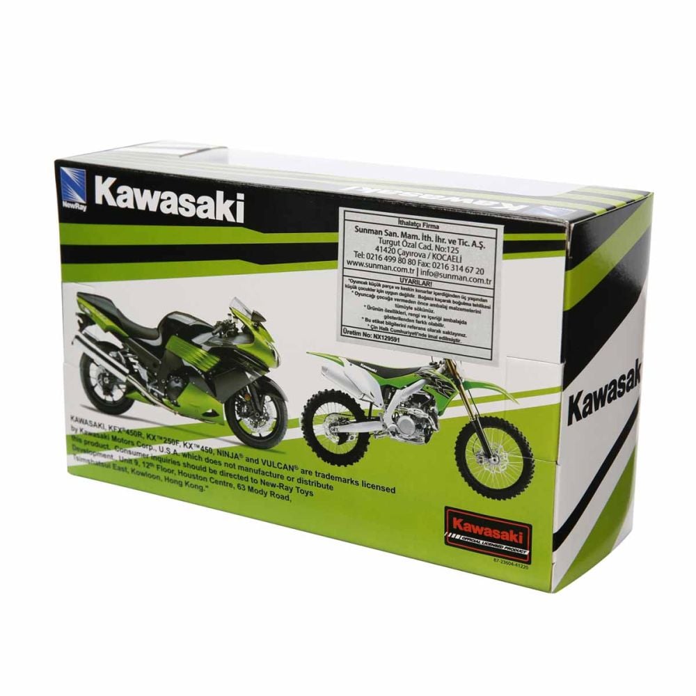 Motocicleta metalica, New Ray, Kawasaki ZX-14 2011, 1:12