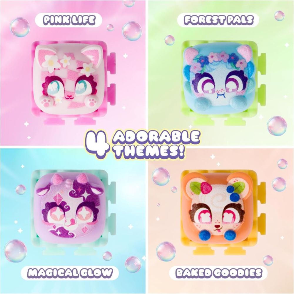 Set de joaca cu taste decorative, Clickeez, Bubble Pops Seria 3, 2 piese