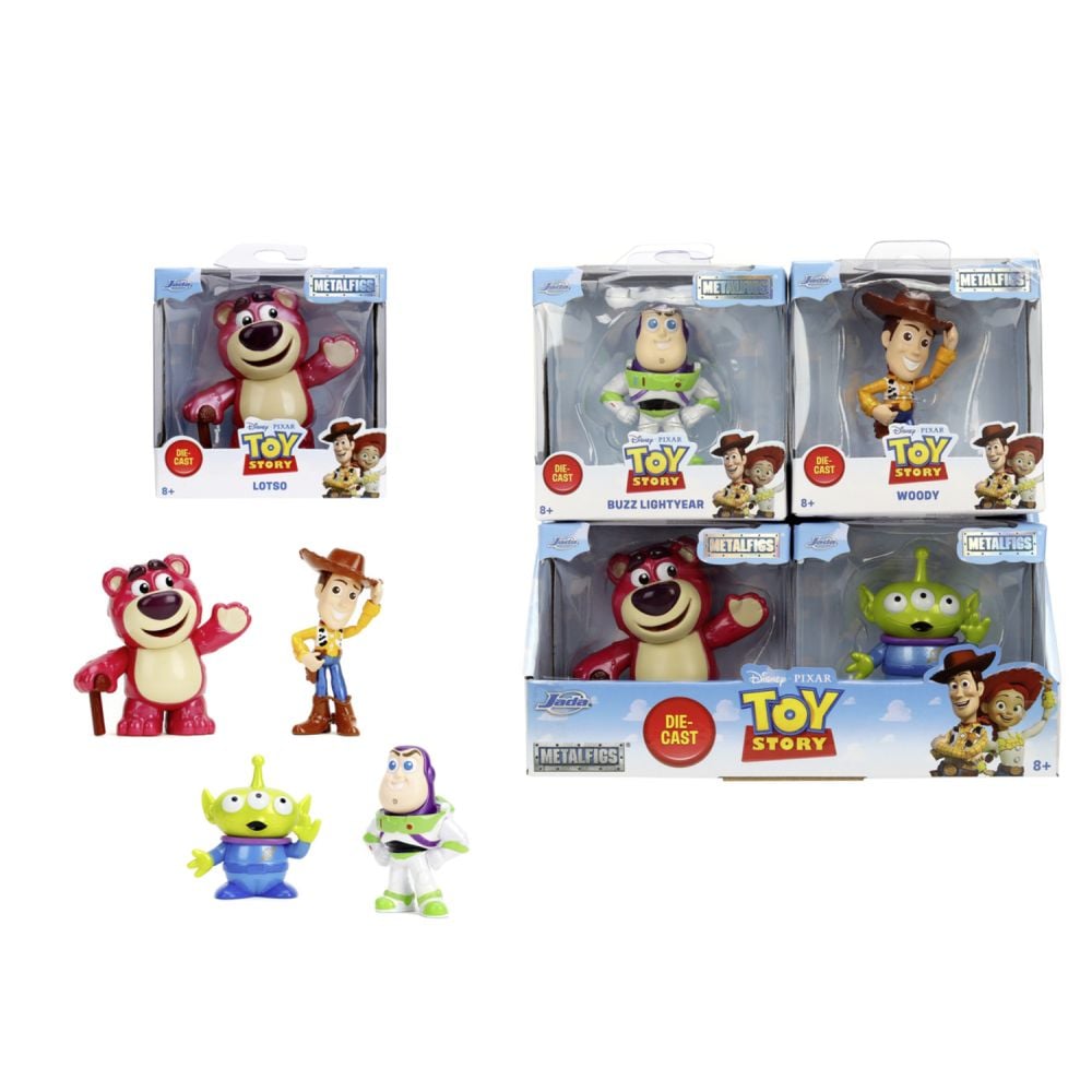 Figurina metalica, Jada, Toy Story S1, 6 cm