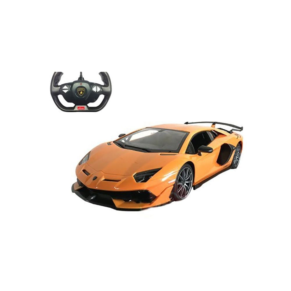 overlook skill Geology Masina cu telecomanda Rastar Lamborghini Aventador SVJ, 1:14, Portocaliu |  Noriel