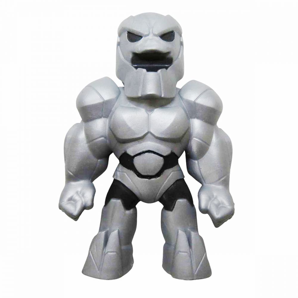 Figurina Monster Flex, Monstrulet care se intinde, S5, Robot Silver