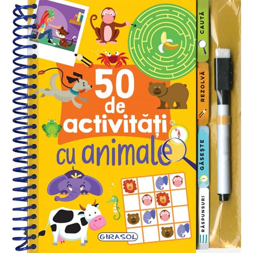 50 de activitati cu animale