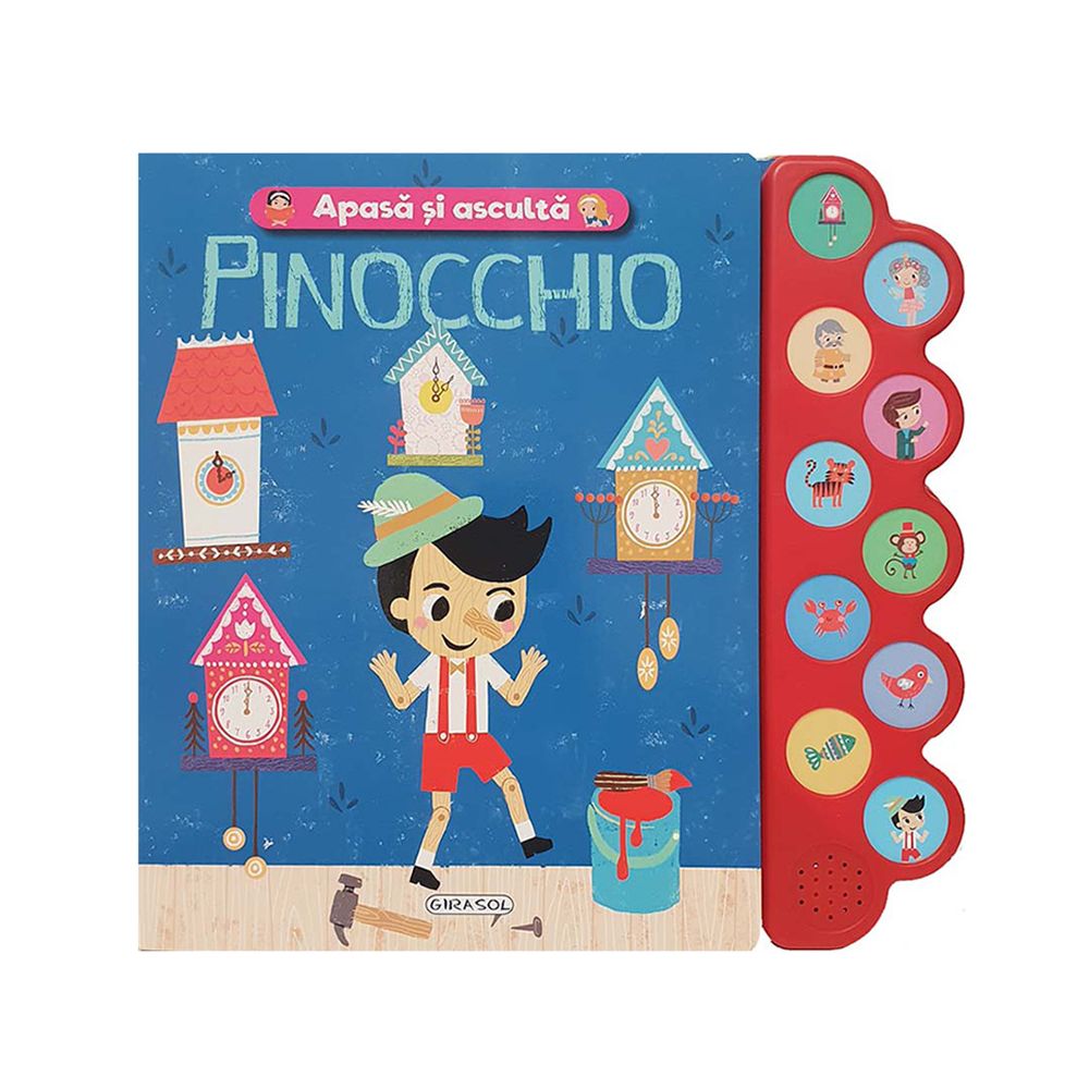 Apasa si asculta povestea, Pinocchio