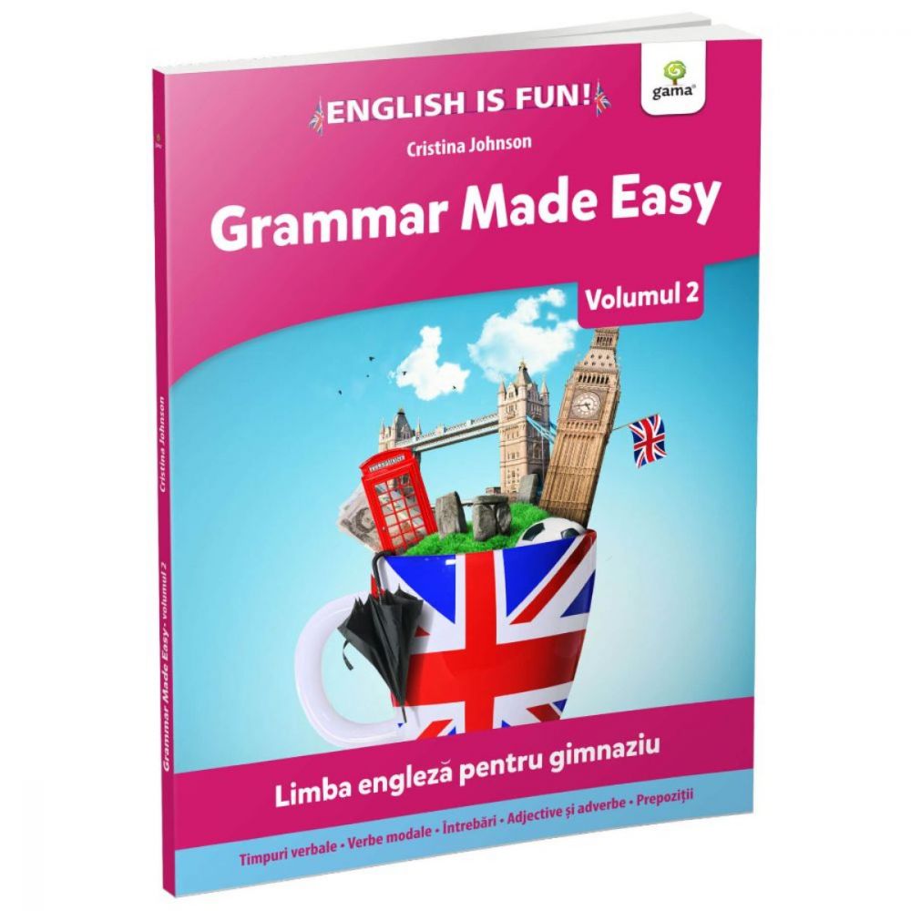 Sheet if you can Police station Grammar made easy, Volumul 2, Cristina Johnson | Noriel