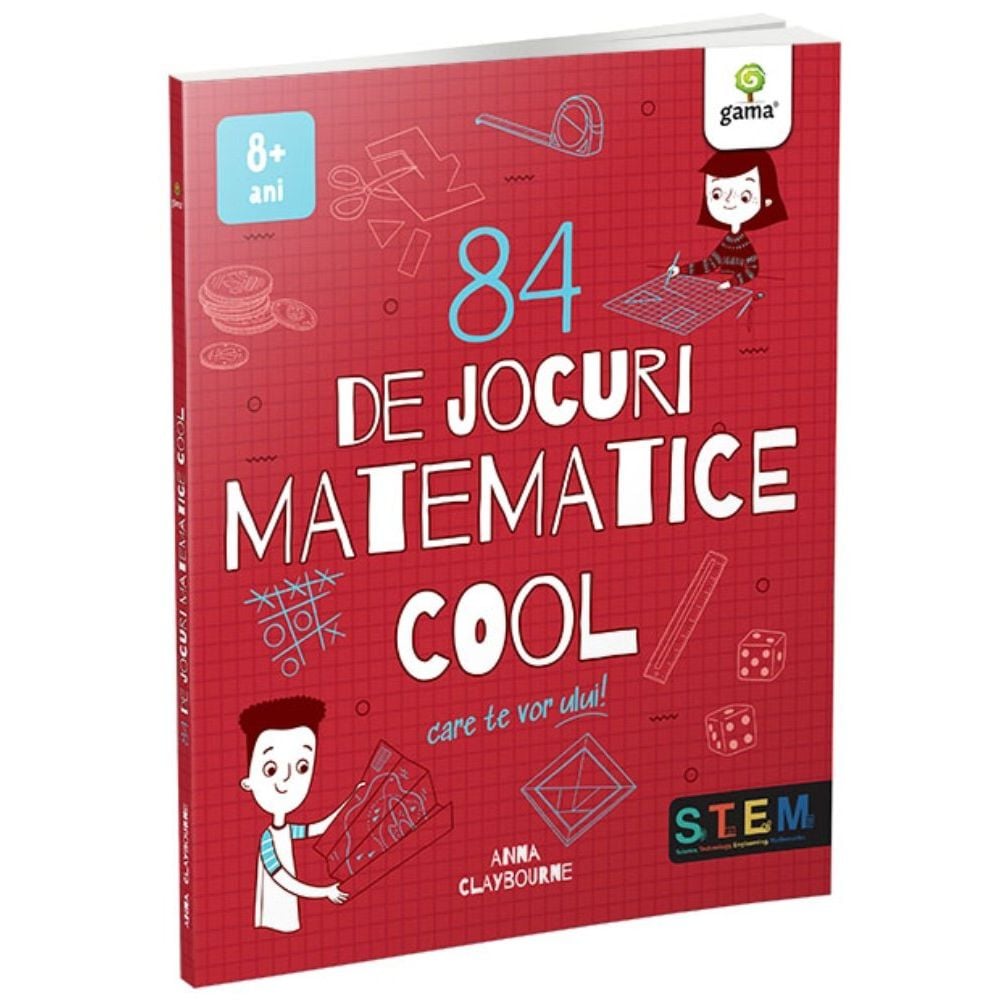 84 de jocuri matematice cool, Anna Claybourne
