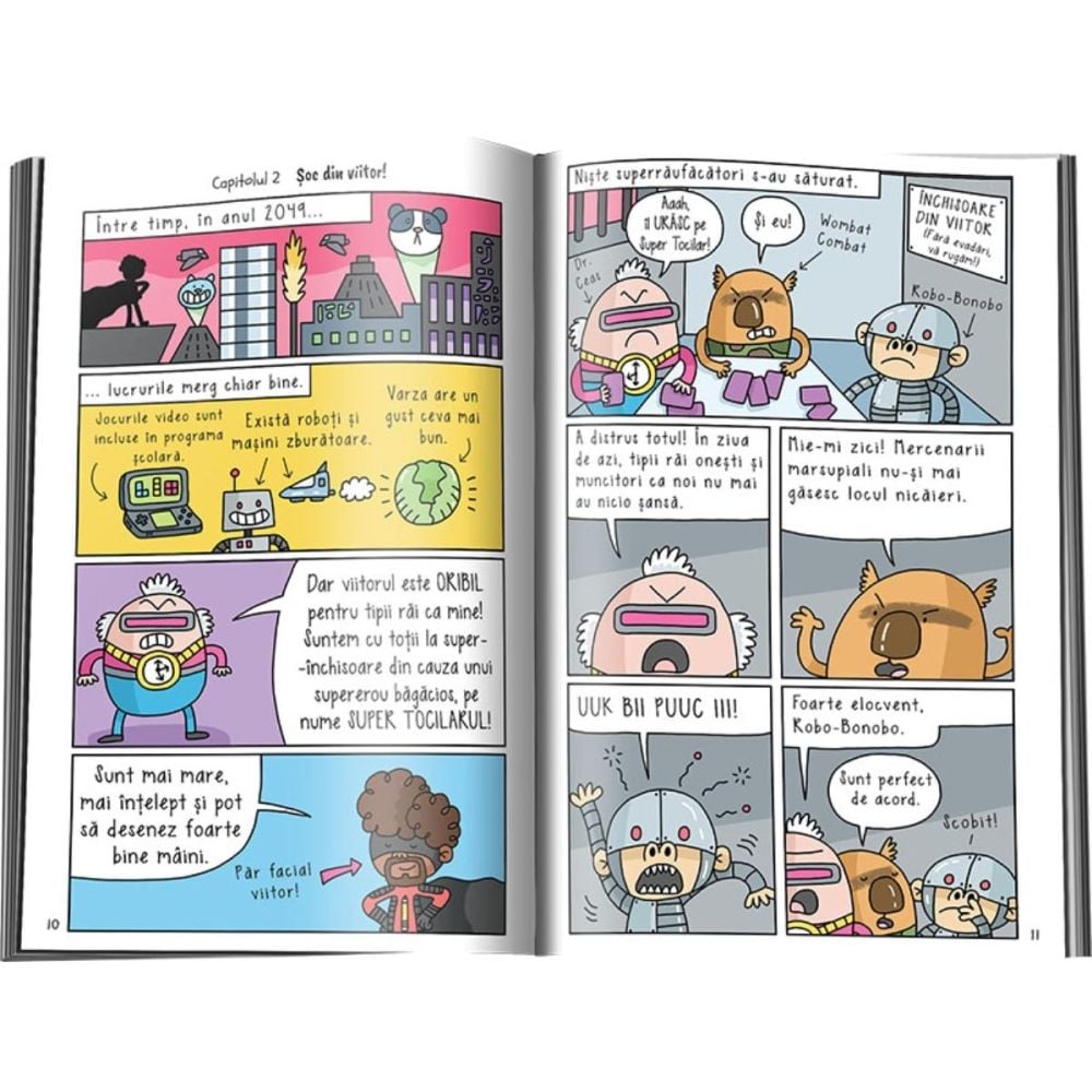 Super tocilarul si trompeta timpului