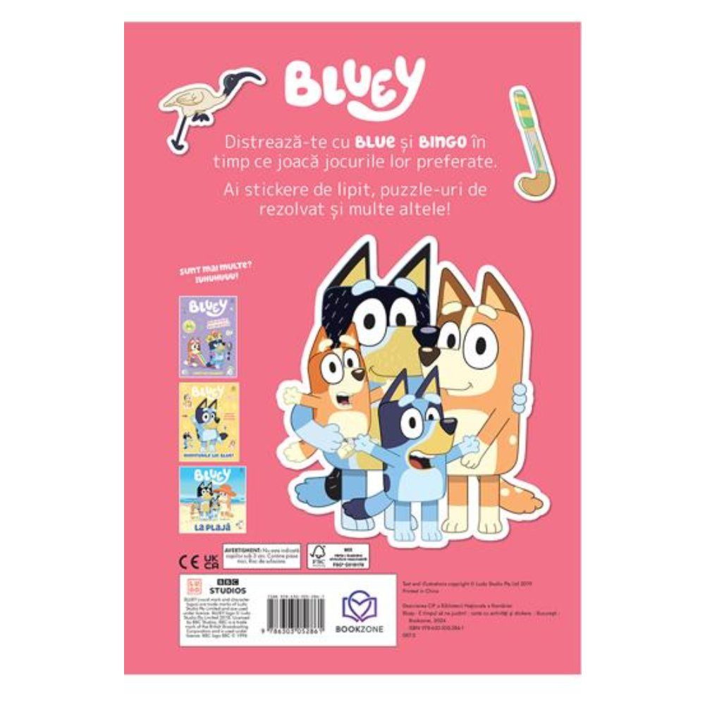 Bluey, E timpul sa ne jucam