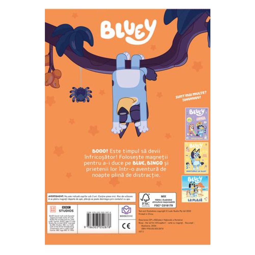 Bluey, Hai sa fim infricosatori