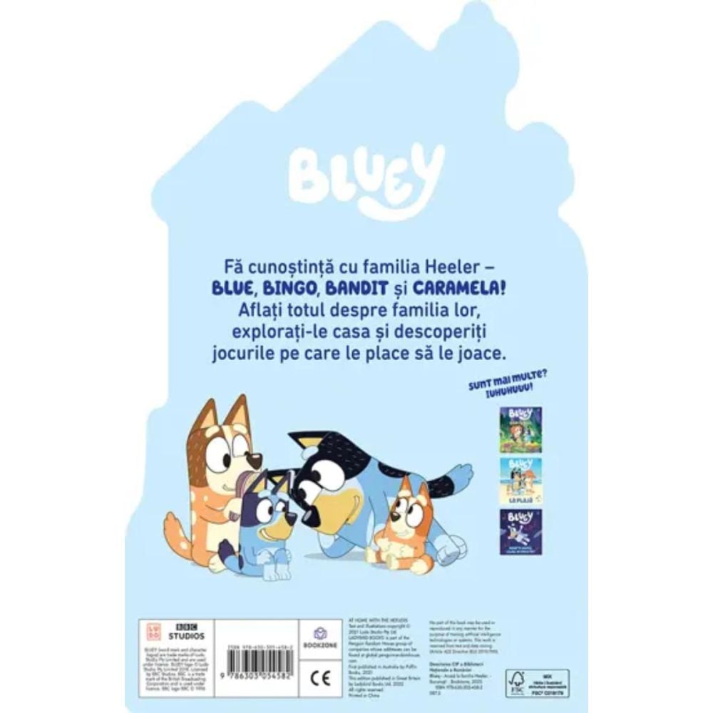 Bluey, Acasa la familia Heeler