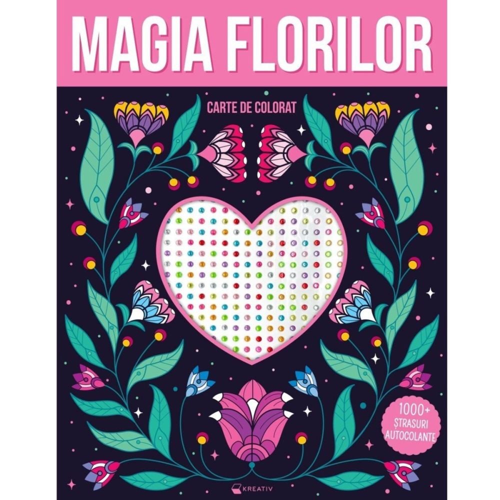 Magia florilor, 1000 strasuri autocolante