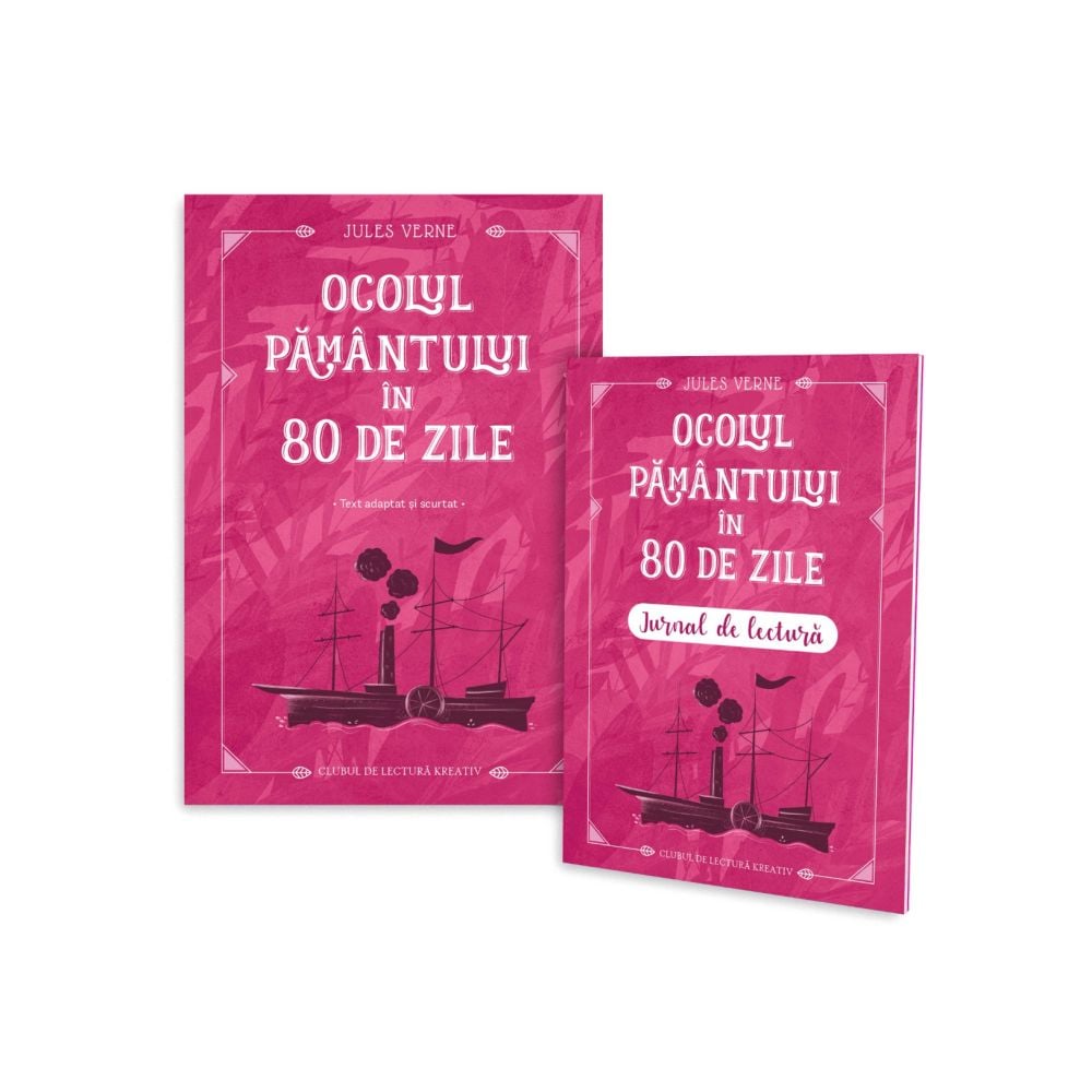 Ocolul pamantului in 80 de zile cu jurnal de lectura