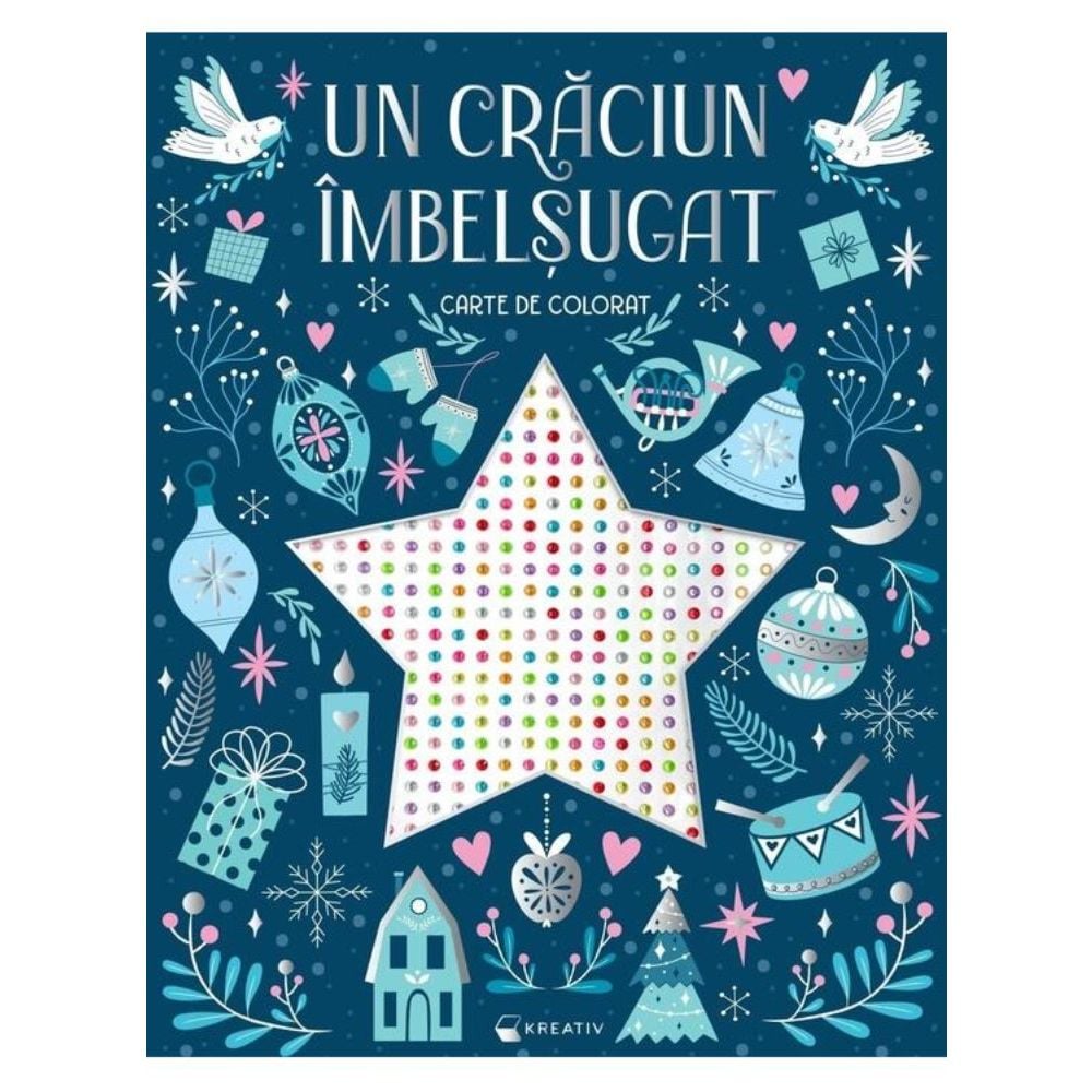 Un Craciun imbelsugat, 1000 strasuri autocolante