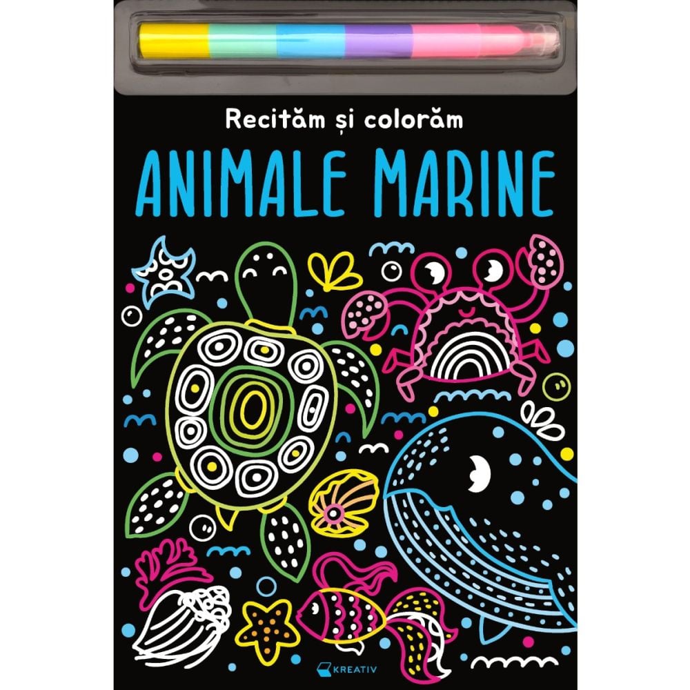 Animale marine, Recitam si coloram