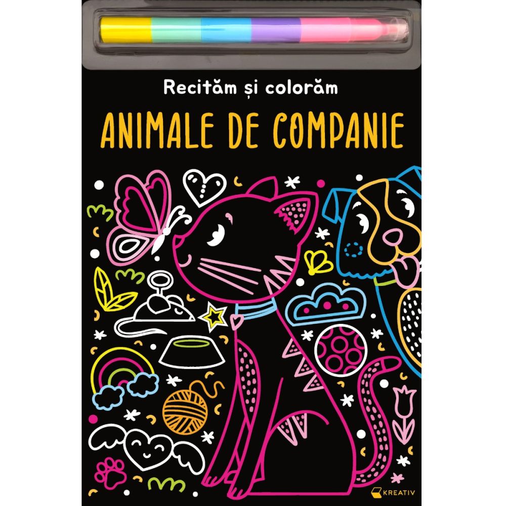 Animale de companie, Recitam si coloram