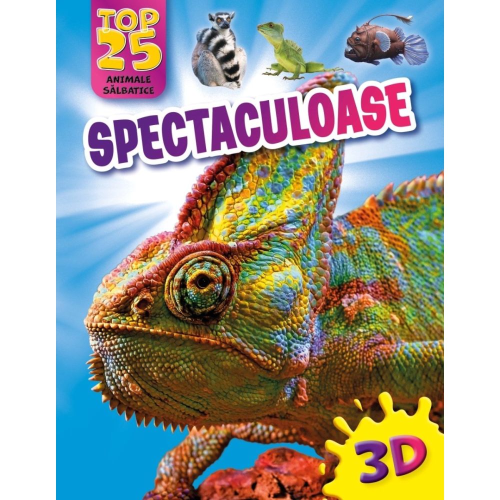 Top 25 animale salbatice, Spectaculoase, 3D