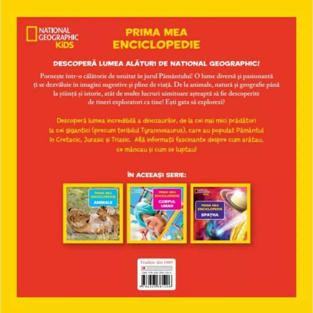 Prima mea enciclopedie, National Geographic, Dinozauri
