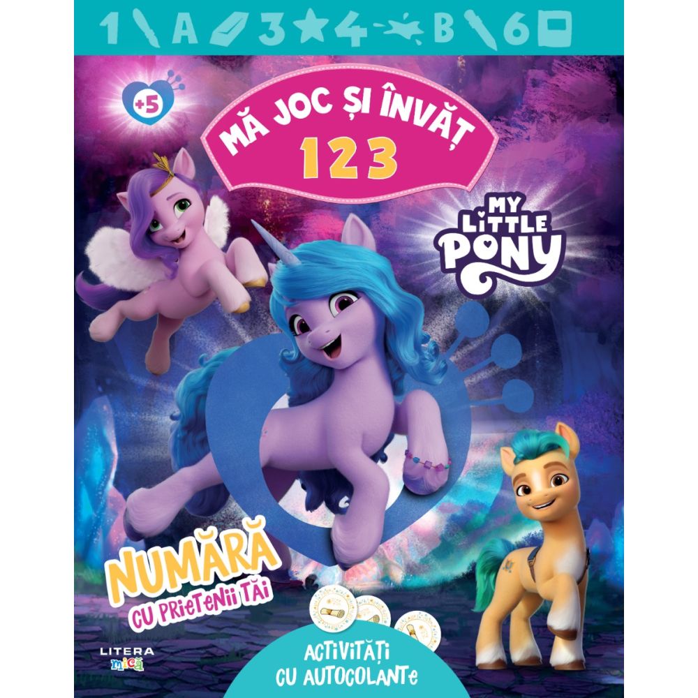 My Little Pony, Ma joc si invat, 123, Numara cu prietenii tai