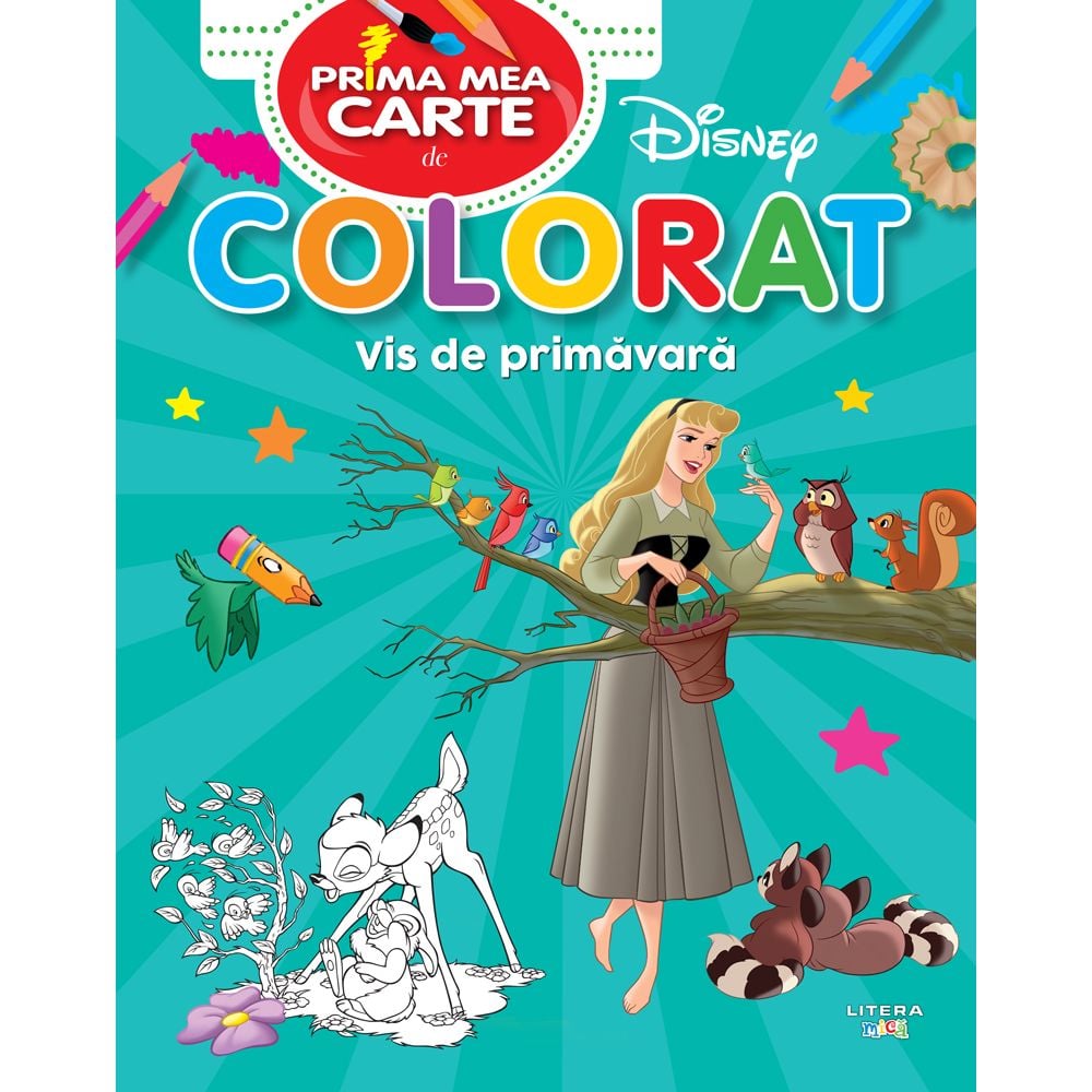 Disney, Prima mea carte de colorat, Vis de primavara