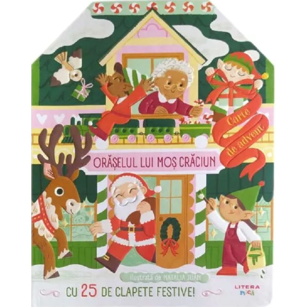 Oraselul lui Mos Craciun, Carte de advent cu clapete