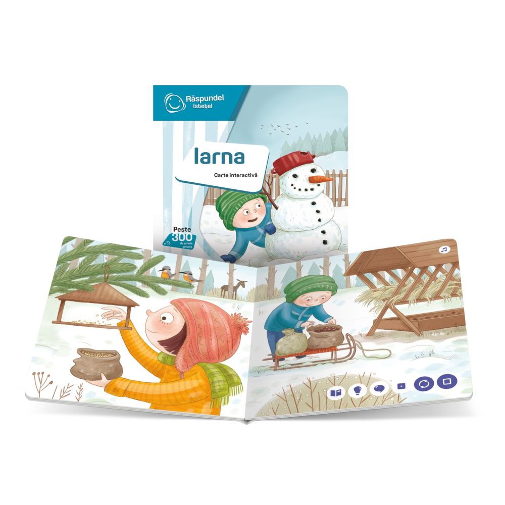 Carte interactiva, Raspundel Istetel, Iarna