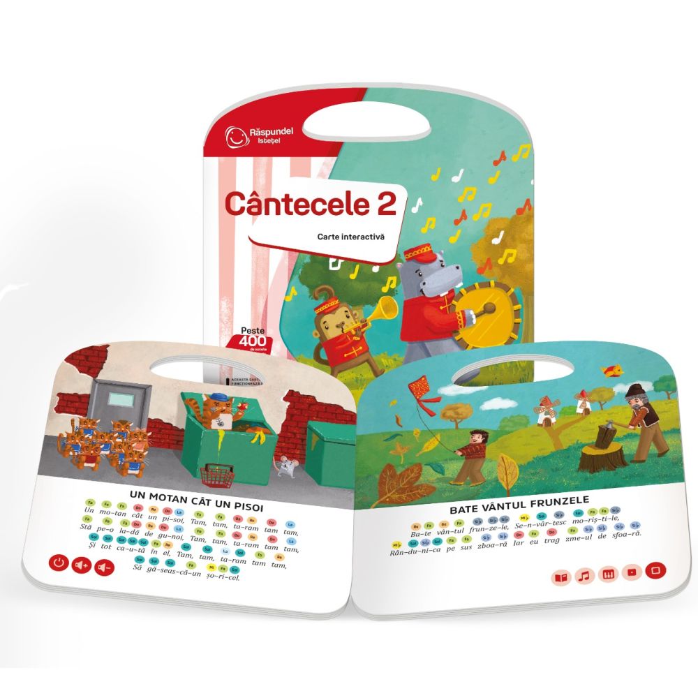 Carte interactiva, Raspundel Istetel, Cantecele 2
