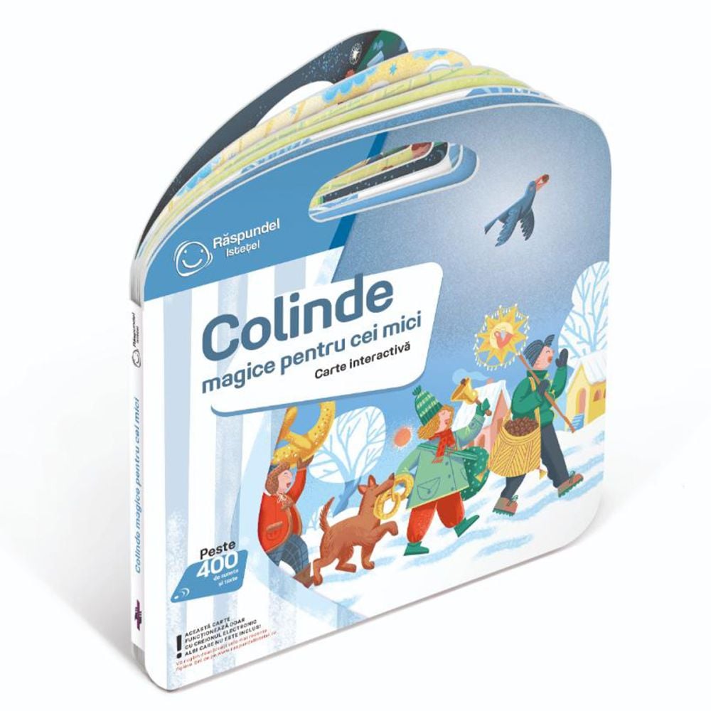 Carte interactiva, Raspundel Istetel, Colinde magice pentru cei mici