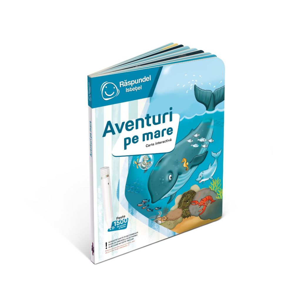 Carte interactiva, Raspundel Istetel, Aventuri pe mare