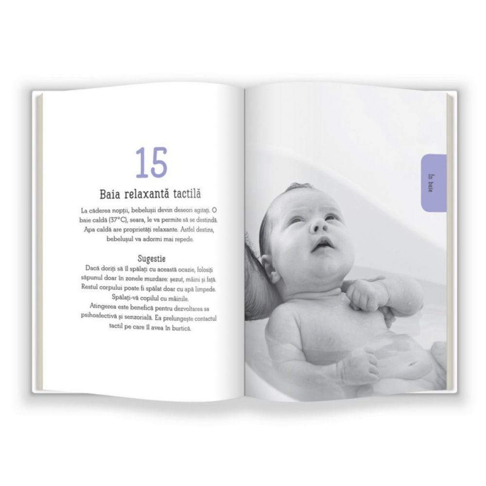 100 de activitati cu apa pentru dezvoltarea si relaxarea bebelusilor, Perrine Alliod, Anne-Sophie Bost
