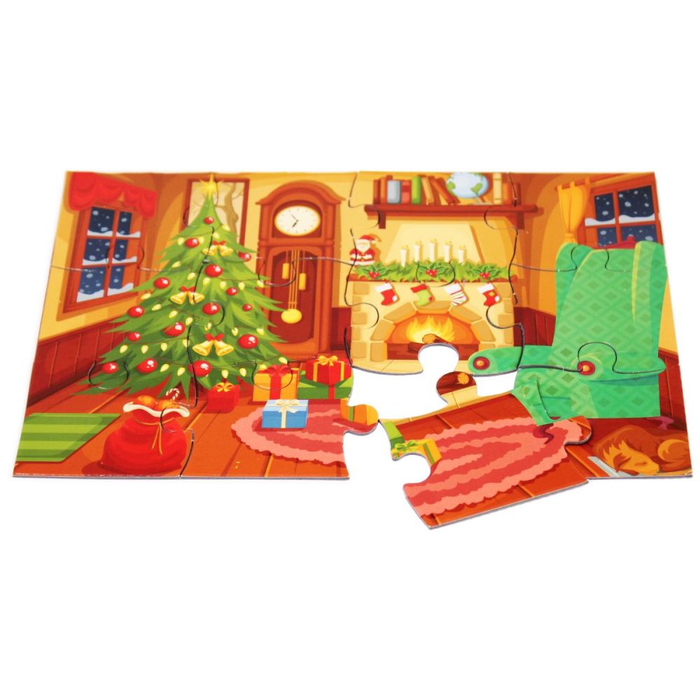 Mos Craciun, Puzzle educativ | Noriel