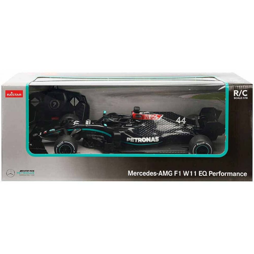 Masina cu telecomanda Rastar, Mercedes Benz F1, AMG, 1:18