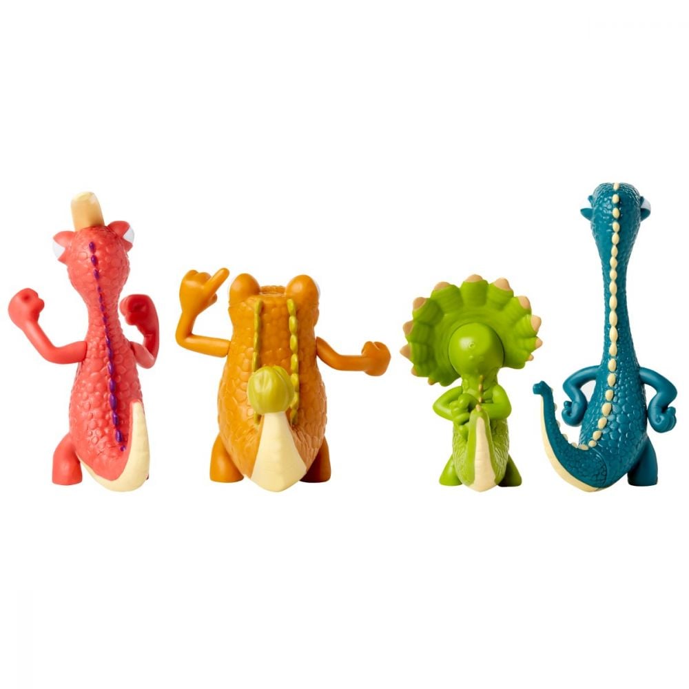 Set 4 figurine Gigantosaurus, Dino Friends