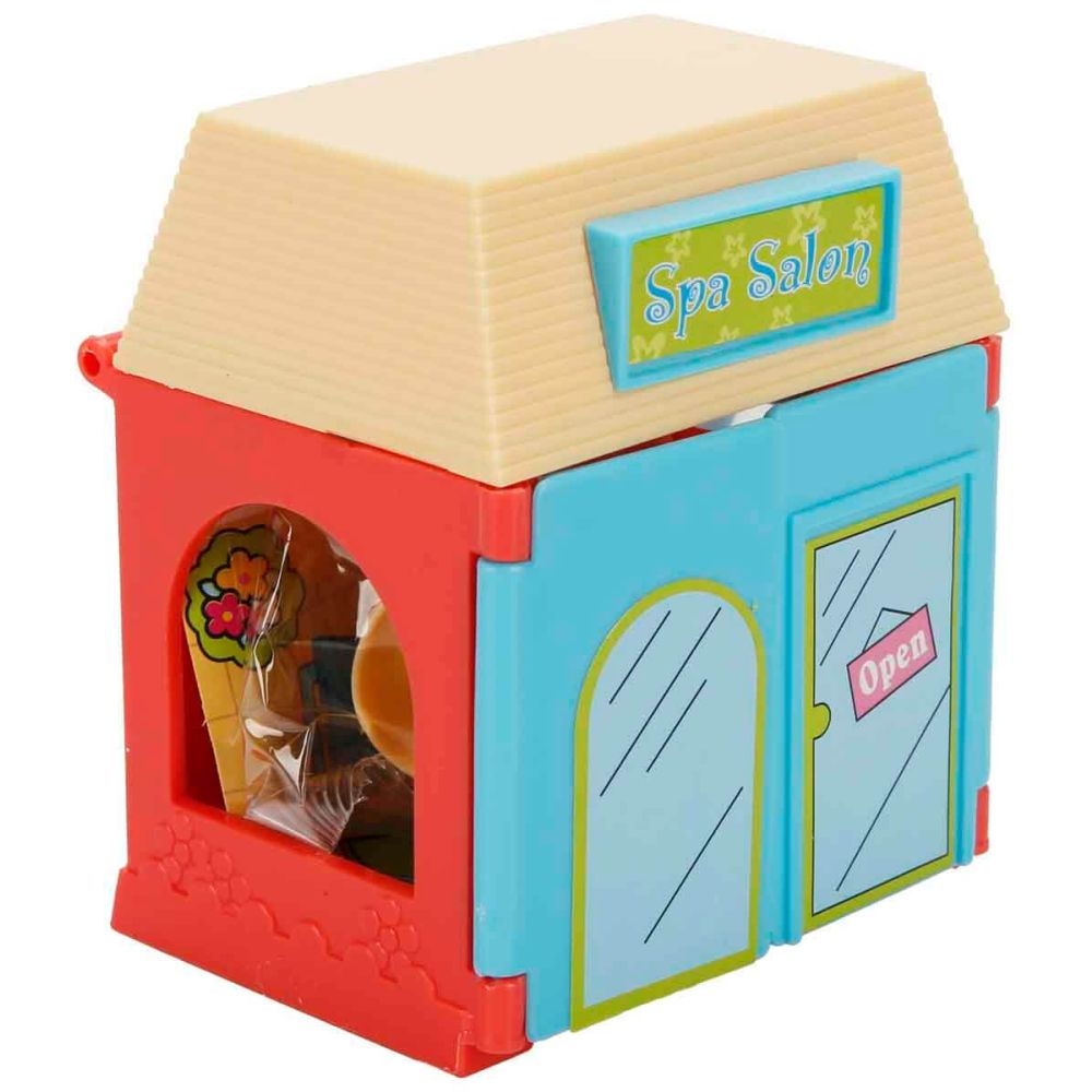 Set mini casuta cu animalut si accesorii