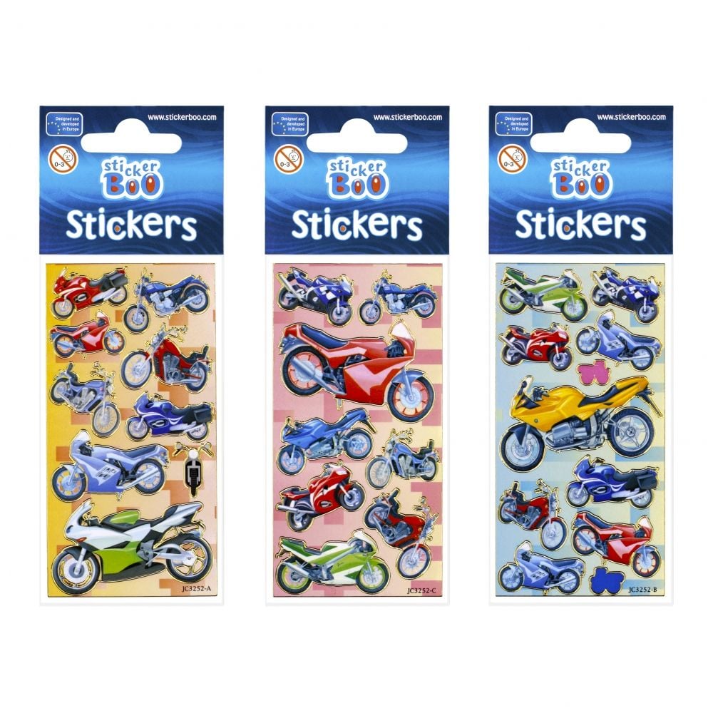Abtibilduri, forma motociclete