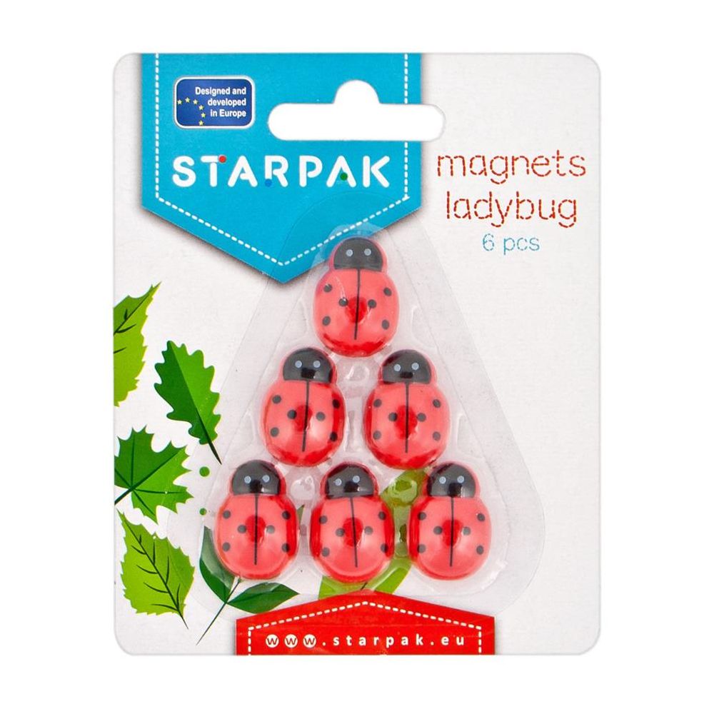Set 6 magneti Starpak, Buburuza